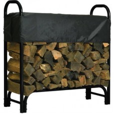 Roughneck Covered Firewood Rack - 4ft.L  Model# 90350 - B00PX1Q9NS